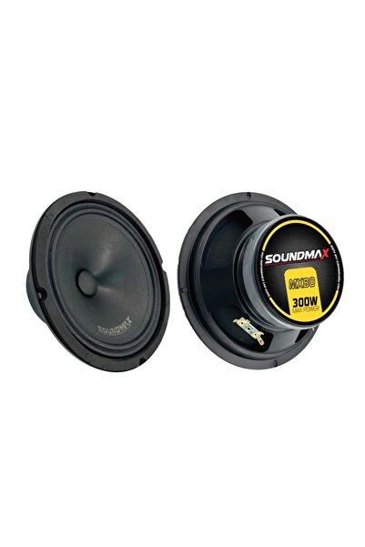 Soundmax SX-MX80 MİDRANGE 20 CM 300 WATT MAXİMUM POWER 150 WATT RMS POWER CLO...