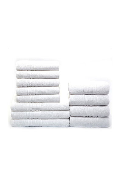 Lenjeria Pufoasa Top Bottom Set of 12 Premium %100 Cotton, 550g/m² – Soft & A...