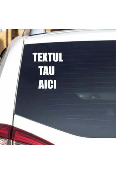Amo-Stickers Sticker Textul tau personalizat 40cm Verde