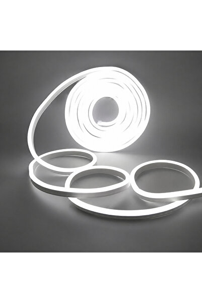 ADLAND Neon Esnek Şerit Led 3 Metre Gün Işığı 220 Volt Fiş