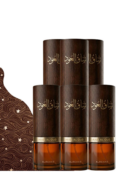ALREHAB 6 قطع من عطر ساق العود 100 مل