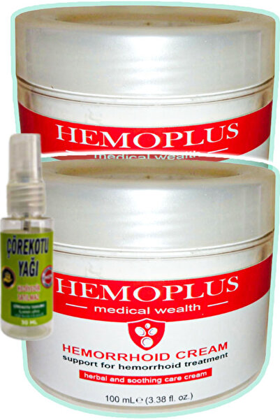 Bezos Hemoplus 2 Adet 100 ml Analbakım Kremi + Çörek Otu Yağı Yağı 30 ml