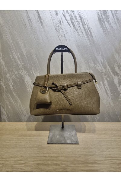 seyyah Stylish Women's Charm Detailed Double Strap Shoulder Bag with Divided Compartments