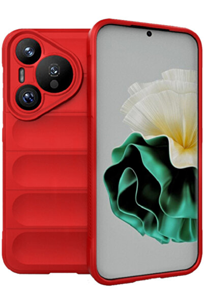 Techsuit Θήκη Σιλικόνης - Huawei Pura 70 - Magic Shield - Red