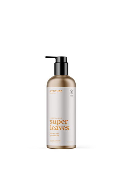 Attitude Gel de Dus cu Aroma de Petitgrain si Jasmine Super Leaves 473ml