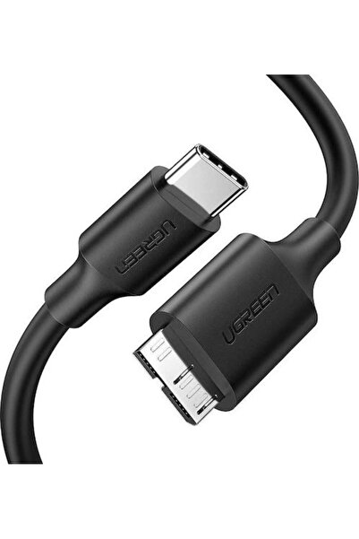Ugreen Καλώδιο USB 3.0 USB-C Αρσενικό - micro USB-B Μαύρο 1μ 20103