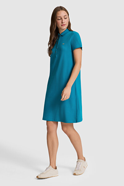 U.S. Polo Assn. Women's Petrol Knitted Dress 50323538-Vr102
