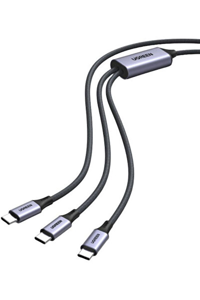 Ugreen L533 Καλώδιο USB σε Type-C 5A Γκρι 2μ 75733