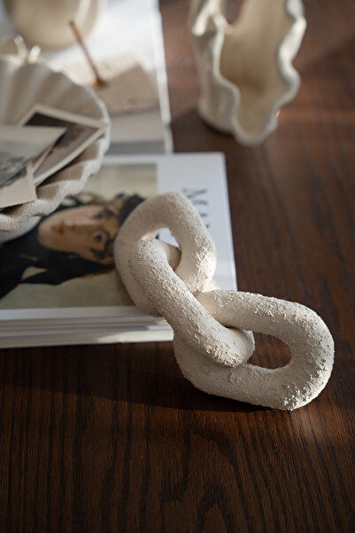 Dekorzdükkan Obiect decorativ din ceramică texturată Nexus - Dimensiune mică