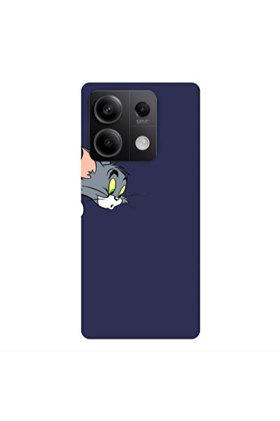 Other Xiaomi Redmi Note 13 5G Tom 1 Dark blue Colored Silicone TPU Θήκη