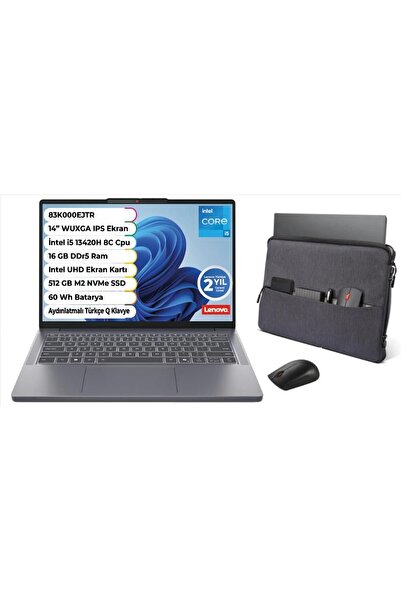 LENOVO IDEAPAD Slim 3 14IRH10 Intel Core i5 13420H 16 GB 512 GB Ssd Freedos 1...
