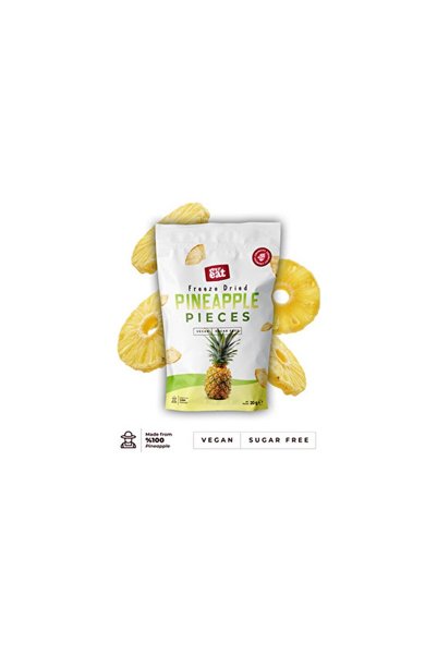 EverEat Strawberry-Pineapple-Goji Berry Freeze Dried Fruit Chips 3-Pack Gourmet Snack