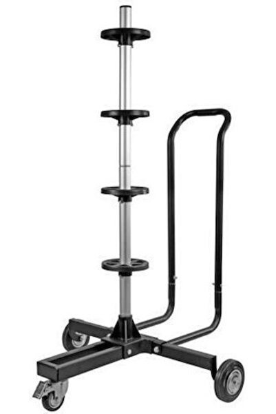 Lampa PP-3 Βάσεις Ελαστικών Εργαστηρίου Δαπέδου, Χωρητικότητα 4 Ελαστικών