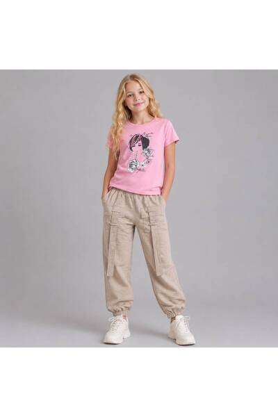 Kids Club Stone-Detail Girls' Set