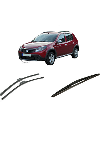 Bosch Set de 3 ștergătoare pentru DACIA SANDERO din 2008-2013, pentru parbriz...