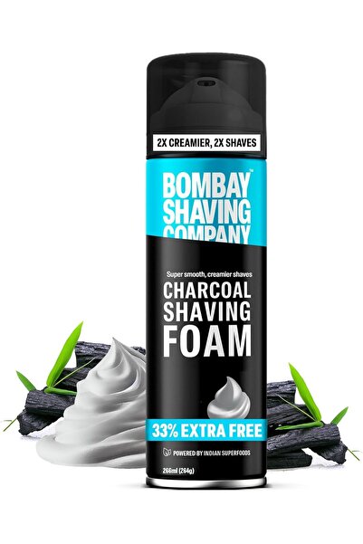 BOMBAY SHAVING COMPANY Charcoal Shaving Foam from Bombay Shaving Company, 266...
