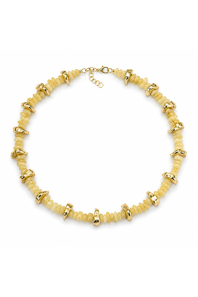 Venus Design Coral Stone Necklace