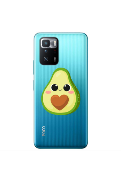 Other Xiaomi Poco X3 GT Baby avocado Transparent Silicone TPU Θήκη