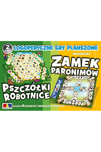 Komlogo Jocuri logopedice Castelul Paronimelor si Albinele Muncitoare, pentru...