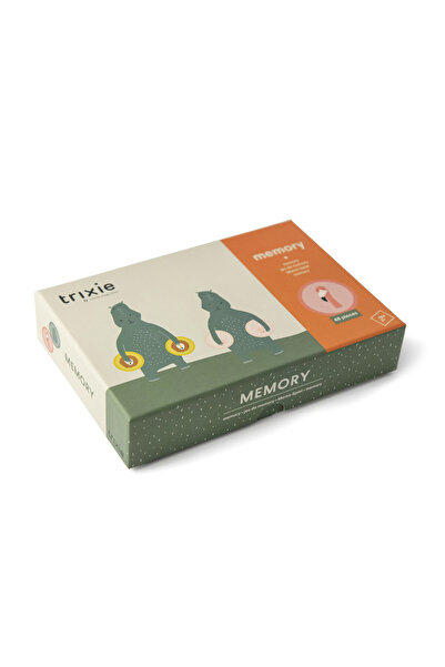 OEM Joc memorie pentru copii, Trixie, 48 de carti, Multicolor