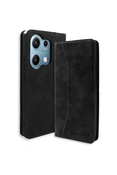 Bodycell Θήκη Xiaomi Redmi Note 14S Book Case Πορτοφόλι - Black