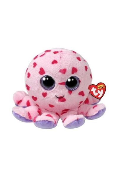 TY Plus caracatita Beanie Boos Bubbles, moale, cu ochi mari sclipitori, multi...