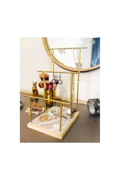Empressco Stylish Jewelry Organizer, Multi-Purpose Jewelry Storage and Organi...