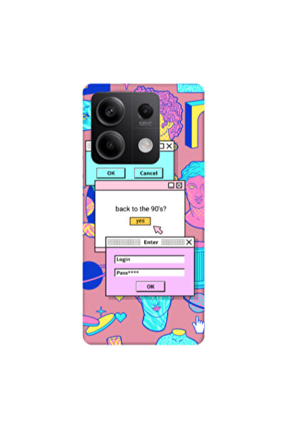 Other Xiaomi Redmi Note 13 5G Enter Login Pink Colored Silicone TPU Θήκη
