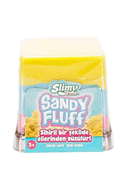 Slime Slimy Sandy Fluff Kum - Kare