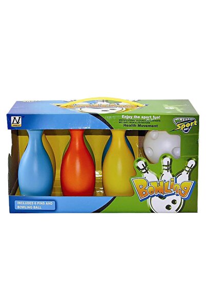 ToyMarkt Μπόουλινγκ 6 Πινς και 1 Μπάλα 31x16εκ. 913703