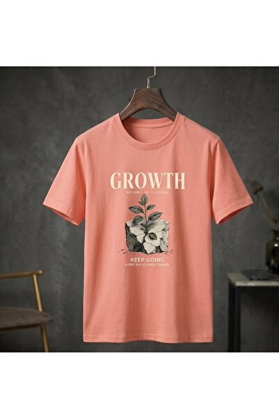 Erkek / Unisex Siyah Grafik Baskılı Bisiklet Yaka Tişört