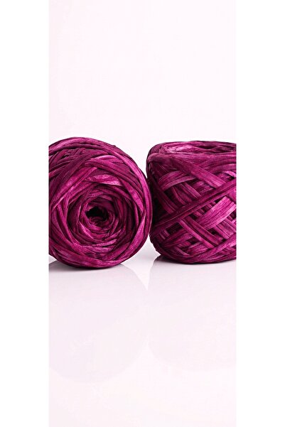 UMRA collection Penye ip (700-850gram) Mor-Pembe tonlu batik desen, bohem tarz