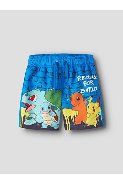 Name it Plavkové šortky Pokémon
