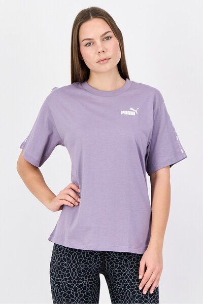 Puma Women Relaxed Fit Short Sleeve Outdoor T-Shirt, Lavender