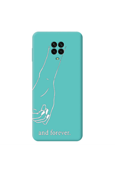 Other Xiaomi Redmi Note 9 Pro And forewer Turquoise Colored Silicone TPU Θήκη