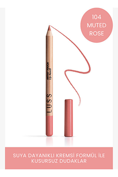 LUSS Artist Touch Lip Pencil 104 - Muted Rose