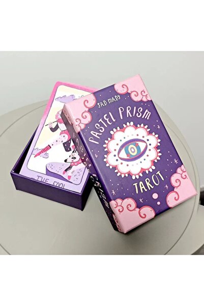 Galaksi Dükkanı Pastel Prism Tarot/ Yüksek Kalite Kutu Ve Kartlar -12cm 7cm b...