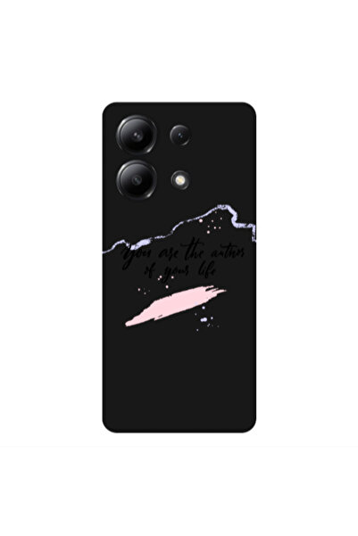 Other Xiaomi Redmi Note 13 4G You are the authors Black Colored Silicone TPU ...
