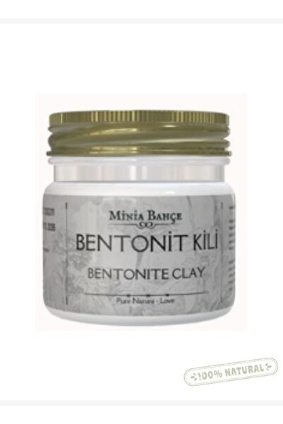 minia bahçe Bentonite Powder Clay (100% Pure and Natural) - 75 Gr
