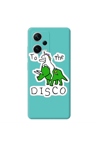 Other Xiaomi Poco X5 To the disco Turquoise Colored Silicone TPU Θήκη