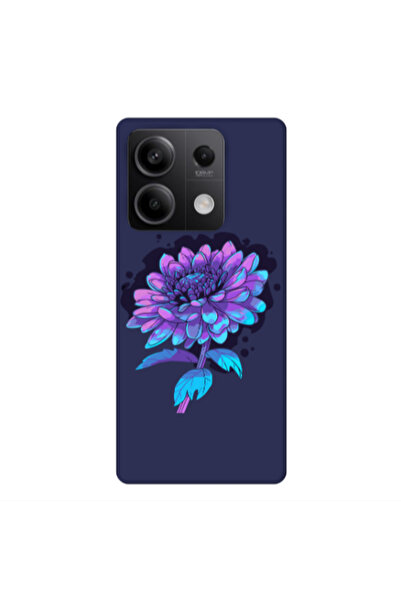 Other Xiaomi Redmi Note 13 5G Witch flower Dark blue Colored Silicone TPU Θήκη