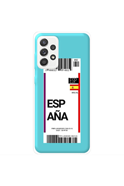 Other Samsung A72 Espana Arrival Turquoise Colored Silicone TPU Θήκη