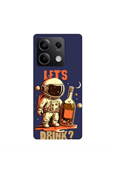 Other Xiaomi Redmi Note 13Pro 5G Lets drink Dark blue Colored Silicone TPU Θήκη