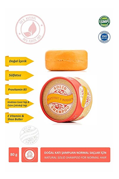 Relance Solid Shampoo, Natural Shampoo for Normal Hair, Shea Butter, Sulfate-...