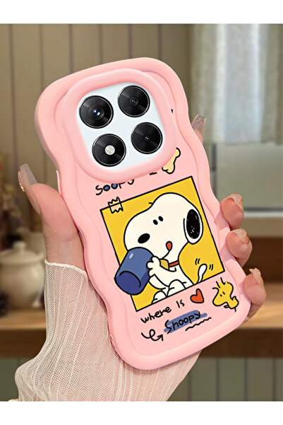 ucuc Redmi Note 14 Pro 4G Uyumlu Pembe Silikon Kılıf Kamera Korumalı Darbe Em...