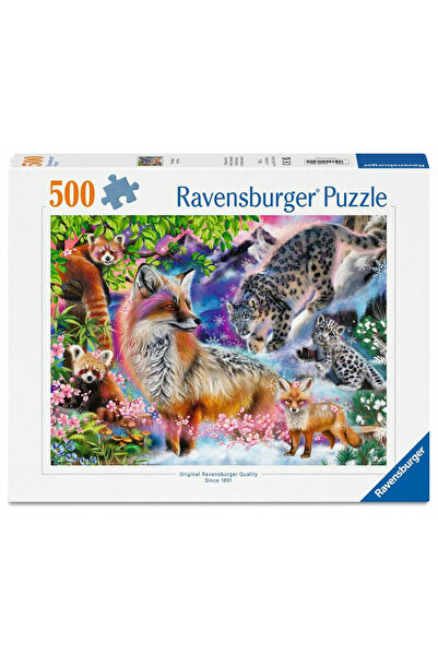 RAVENSBURGER Puzzle Himalayan Harmony, 500 piese, calitate premium, ilustrati...