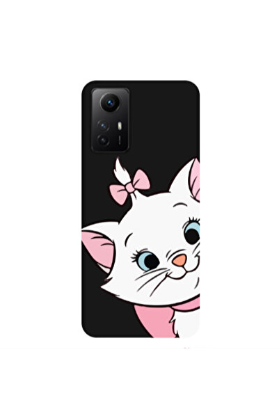 Other Xiaomi Redmi Note 12s I am here Black Colored Silicone TPU Θήκη