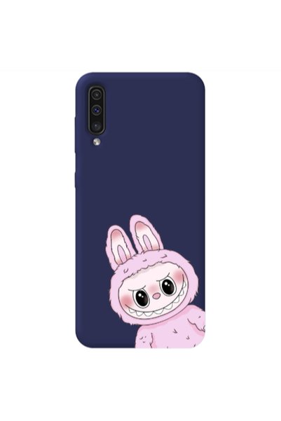 Other Samsung A70 Labubu 6 Dark blue Colored Silicone TPU Θήκη
