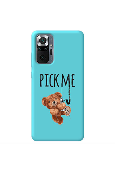Other Xiaomi Redmi Note 10 Pro 4G Pick me Turquoise Colored Silicone TPU Θήκη