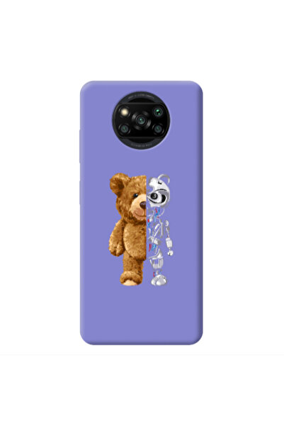 Other Xiaomi Poco X3 /X3 Pro Glacier Purple Colored Silicone TPU Θήκη